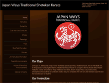 Tablet Screenshot of japanways.com